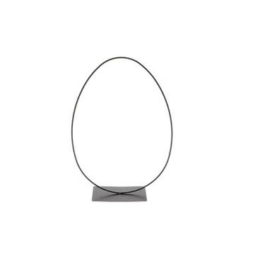 Metalen Frame Ei ring Zwart Black op voet 32x47 cm, Ophalen of Verzenden, Nieuw
