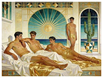 Alexy Berthelot - la detente art deco ( UNIQUE EDITION )