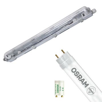 LED Waterdichte TL Armatuur met T8 Buis - Velvalux Strela -, Ophalen of Verzenden, Nieuw