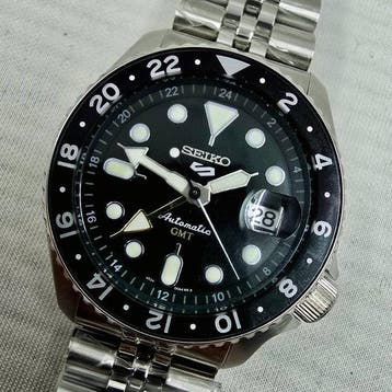 Seiko - 5 Sports GMT - SSK035K1 - Heren - 2020+, Nieuw