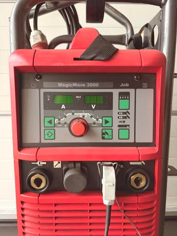 Gebruikte Fronius MagicWave 3000 Job DIGI, Ophalen of Verzenden, Gebruikt, 250 ampère of meer, Tig