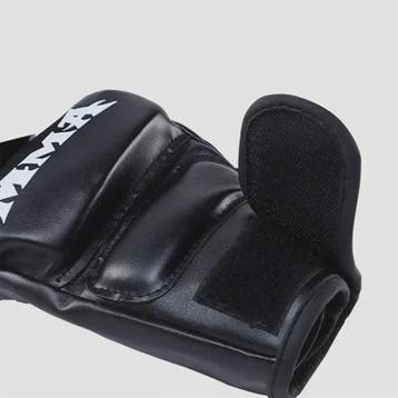 Professionele Half Vinger Bokshandschoenen Leer met Kussen v, Sport en Fitness, Verzenden, Nieuw
