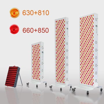 Dual Chip Roodlichttherapie Paneel LED - Gezicht & Lichaam -, Verzenden, Nieuw