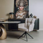 !!Ruim Aanbod Industriele Eetkamerstoelen Gratis Bezorging!!, Ophalen of Verzenden, Nieuw, Leer, Landelijk Industrieel Hotel Chique Romantisch Japandi Modern