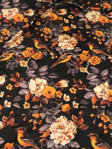 TexStilArt - Eden - Exclusieve stof 100% katoen Oeko-Tex -