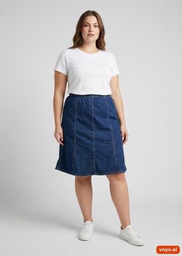 DENIM & Co. Spijkerrokken Dames maat L Blauw Vintage, Kleding | Dames, Rokken, Ophalen of Verzenden, Nieuw
