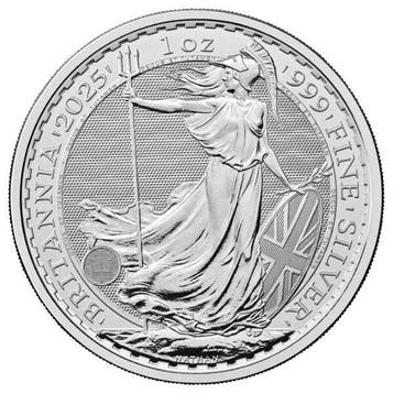 Verenigd Koninkrijk. 2 Pounds 2025 1 oz £2 GBP UK Silver