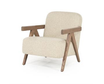 Fauteuil Francis - beige | Eleonora, Ophalen of Verzenden, Nieuw