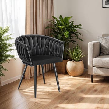 Set eetkamerstoelen Astano fluweel, knoopdesign, Verzenden, Nieuw