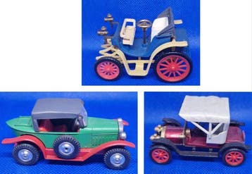 Gama 1:46, 1:46, 1:45 - Modelauto (3) - Benz Vis a vis 1886,, Nieuw