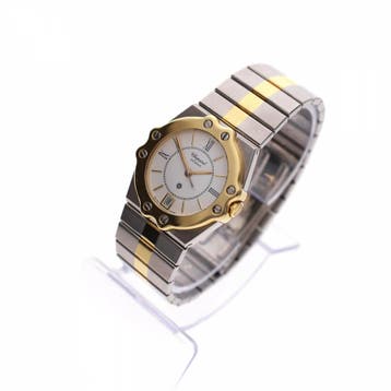Chopard St. Moritz 8023; 18k. Goud/Stalen Horloge, Sieraden, Tassen en Uiterlijk, Horloges | Heren, Overige merken, Staal, Polshorloge