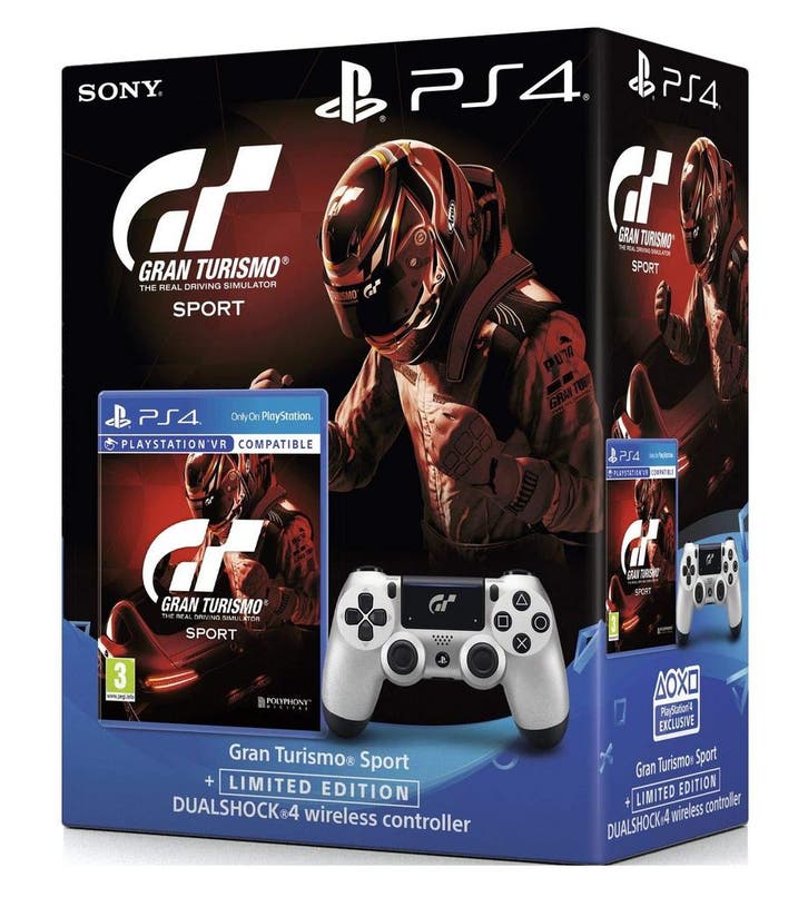 Playstation 4 Gran Turismo Sport + DualShock 4 Limited Editi, Spelcomputers en Games, Games | Sony PlayStation 4, Nieuw, Verzenden