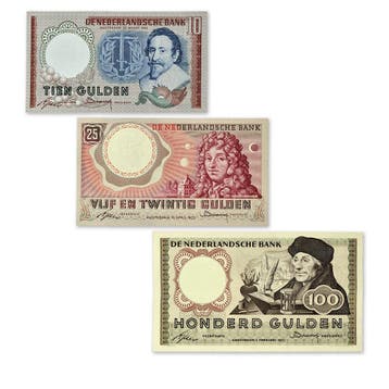 Bankbiljetten Serie De Erflaters 1 ZFr, Verzenden