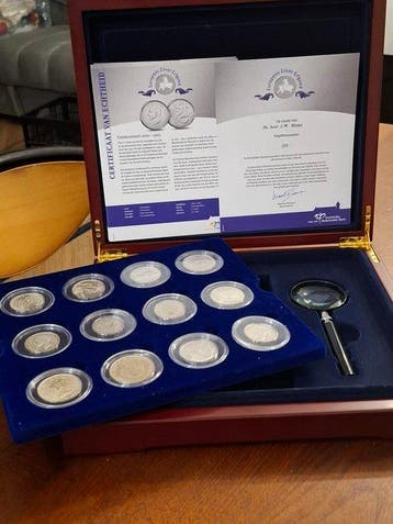 Europa. 1934/2000, European Silver Heritage Set, 12 x Coins