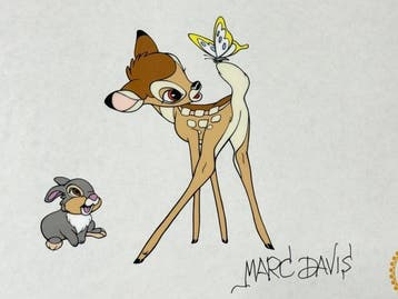Walt Disney Productions - Marc Davis handgesigneerde, Nieuw