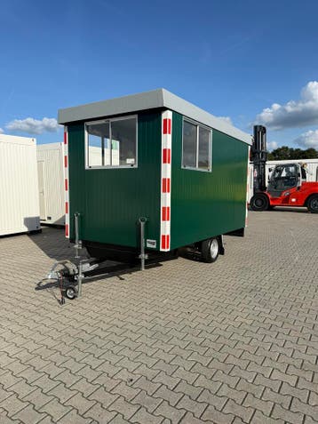 Schaftwagen 4m  langzaamverkeer met berging, Ophalen of Verzenden