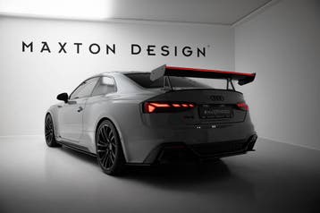Maxton Carbon Spoiler met LED Audi A5 / A5 S-Line / S5 / RS5, Verzenden