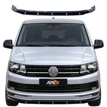 Apex - Frontsplitter geschikt voor Volkswagen Transporter T6, Auto diversen