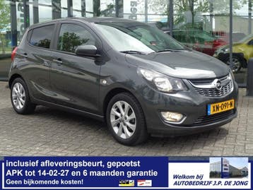 Opel Karl 1.0 Innovation Automaat Clima Cruise Stoelverwarm, Met garantie (alle), Leder en Stof, Origineel Nederlands, Karl