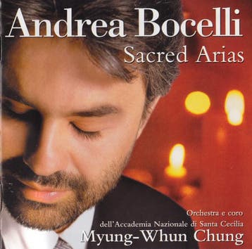 cd - Andrea Bocelli - Sacred Arias, Verzenden, Zo goed als nieuw