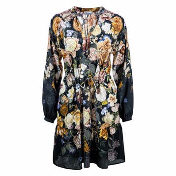 Princess goes Hollywood • zijden jurk bloem • 36, Princess goes Hollywood, Verzenden, Zwart, Nieuw