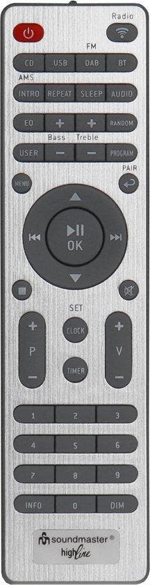 Soundmaster ICD2023WE Stereo muziekcenter met internet/DAB+, Audio, Tv en Foto, Mp3-spelers | Overige merken, Verzenden