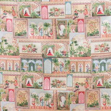BA154 - Hoogwaardige stof – Indische charme - Zwaar en