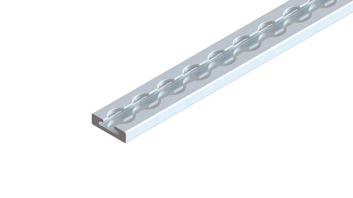 Vliegtuigrail Recht Aluminium - 3 meter, Auto diversen, Auto-accessoires, Nieuw, Verzenden
