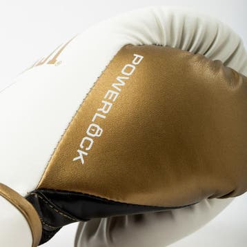 Everlast Powerlock 2r Training Glove, White/gold 14-OZ, Ophalen of Verzenden, Zo goed als nieuw, EVERLAST