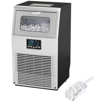 Commerciële IJsblokjesmachine 30kg/24H IJsmachine Met Digita, Verzenden, Nieuw