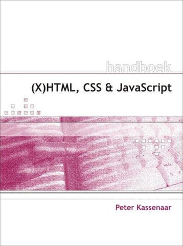 Handboek (X)HTML, CSS en JavaScript 9789059404144, Verzenden, Zo goed als nieuw