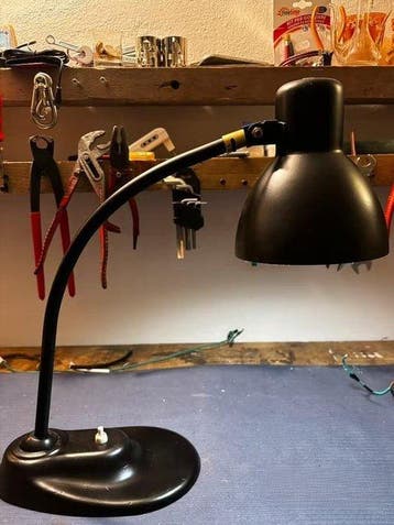 Lamp - Kandem - Staal - Lamp Kandem 12000, Antiek en Kunst, Antiek | Lampen
