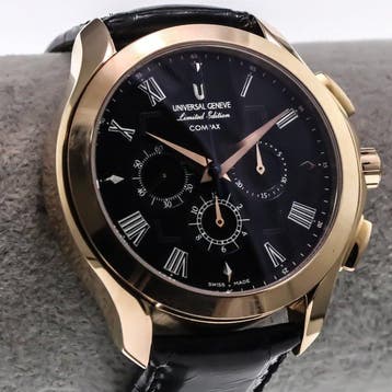 Universal Genève - Okeanos Compax - 484.122-003 - Heren -, Sieraden, Tassen en Uiterlijk, Horloges | Heren, Nieuw