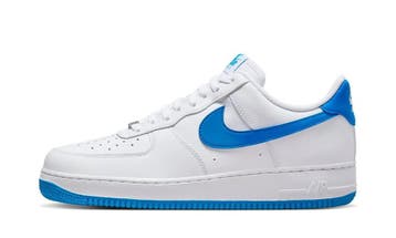 Nike Air Force 1 Low 07 White Photo Blue, Nieuw