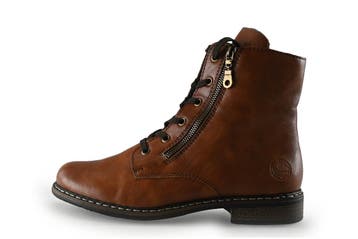 Rieker Veterboots in maat 40 Bruin, Kleding | Heren, Schoenen, Bruin, Verzenden, Boots, Zo goed als nieuw