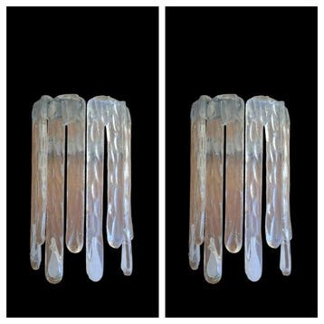 Wandkandelaar (2) - Glas