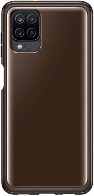 Soft Clear cover Samsung Galaxy A12 EF-QA125TBE zwart, Verzenden, Nieuw