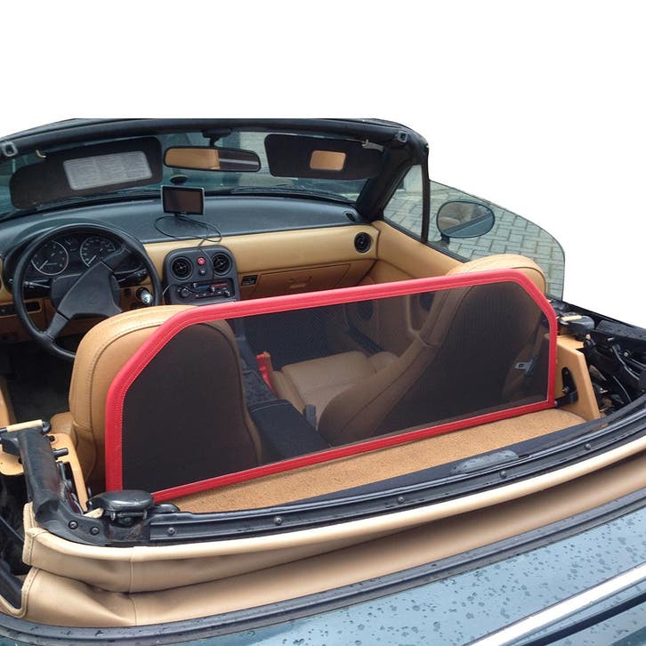 Mazda MX-5 (1989-1997) Cabrio windscherm Donker rood, Auto diversen, Overige Auto diversen, Ophalen of Verzenden