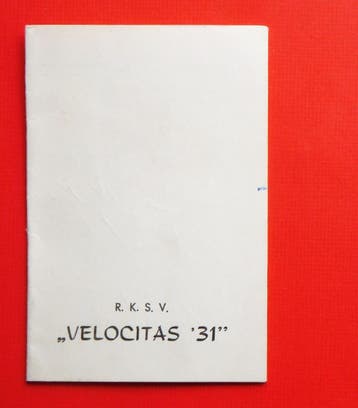 Sportverzamelaars NOAD - Velocitas - Willem II - SVG - Sarto, Ophalen of Verzenden, Gebruikt, Willem II, Poster, Plaatje of Sticker