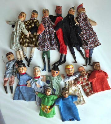 Kasperlepuppen - Poppenhuis Kasperlepuppen - 1920-1930 -