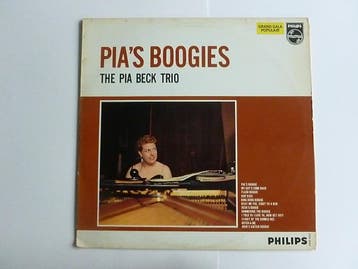 The Pia Beck Trio - Pias Boogies (LP), Ophalen of Verzenden, Zo goed als nieuw