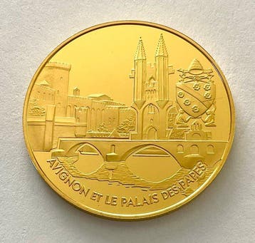 Frankrijk. 20 Euro 2004 Avignon et le Palais des Papes