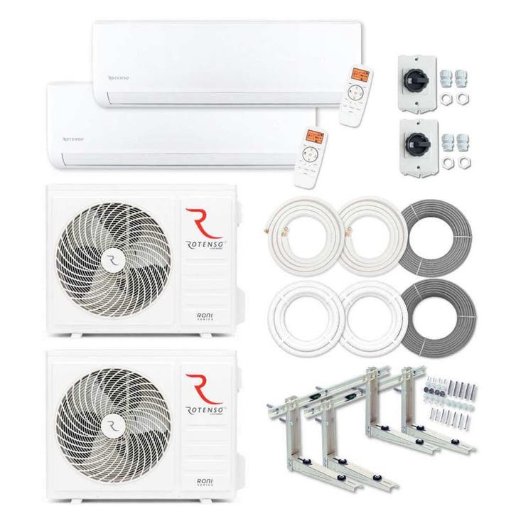 Single Split Airco Bundel 2x 3.5 kW DHZ, Witgoed en Apparatuur, Airco's, Ophalen of Verzenden