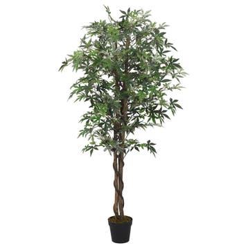 vidaXL Kunstplant esdoornboom 672 bladeren 180 cm groen, Verzenden, Nieuw