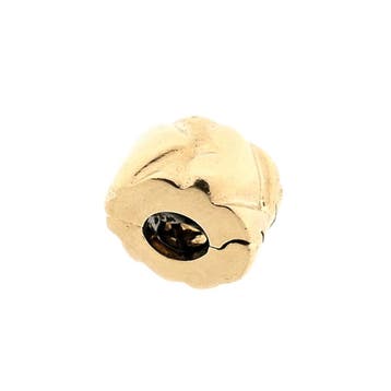 Pandora bedel; Goud; Golden Hearts (Hanger of bedel), Sieraden, Tassen en Uiterlijk, Bedels, Ophalen of Verzenden, Gebruikt, Goud