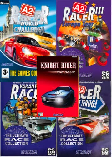 Davilex Race Games Bundel (Vakantie Racer + A2 Racer 3 +..., Spelcomputers en Games, Verzenden, Nieuw