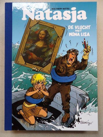 Natasja 7 - De vlucht met Mona Lisa - luxe hc op groot, Boeken, Nieuw