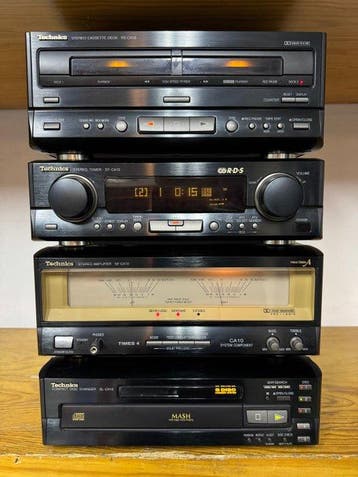 Technics - SE-CA10 + SL-CA10 + ST-CA10 + RS-CA10 Hifi-set -, Nieuw
