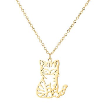 Fako Bijoux - Ketting Met Hanger - Stainless Steel - RVS -, Verzenden, Nieuw