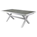 New Delhi uitschuifbare dining tuintafel 204-264x103xH76,5, Tuin en Terras, Tuintafels, Ophalen of Verzenden, Nieuw